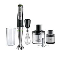 Braun MultiQuick 9 MQ 9125 XS 0.35 L Immersion blender 1200 W Black,  Stainless steel