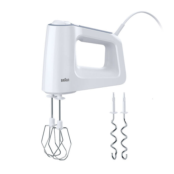 Braun Minipimer 3 Vario MQ3100WH Smoothie - Batidora de Mano de 750W con  Brazo de Metal, 11 Velocidades, Protección Antisalpicaduras, Powerbell  Plus, Vaso Medidor de 600 ml, Color Blanco : : Hogar y cocina