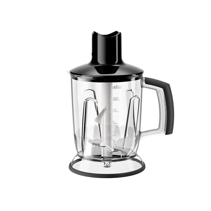 Braun Multiquick Black 5 Cup Jug Blender/Ice Crusher Hand Blender Attachment