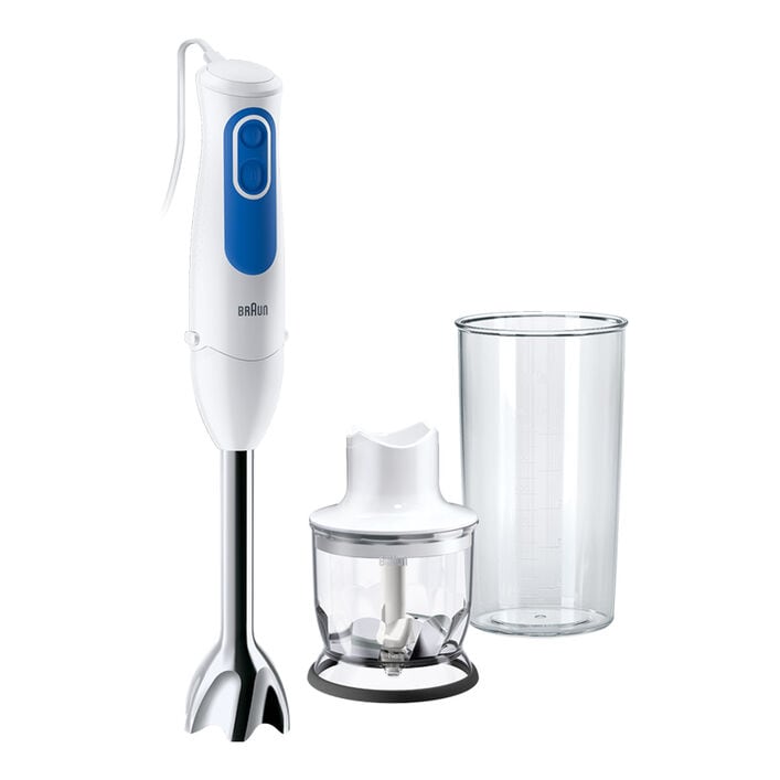 Batidora de Mano Braun MQ 3000 WH 600 ml Azul/Blanco 700 W – Grupo