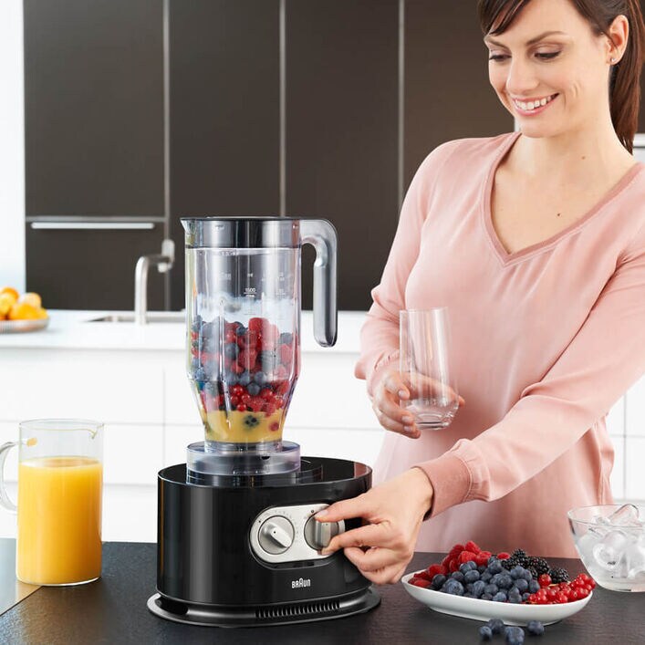 Braun IdentityCollection Food processor, FP 5160 - Compact. Intelligent.  Strong