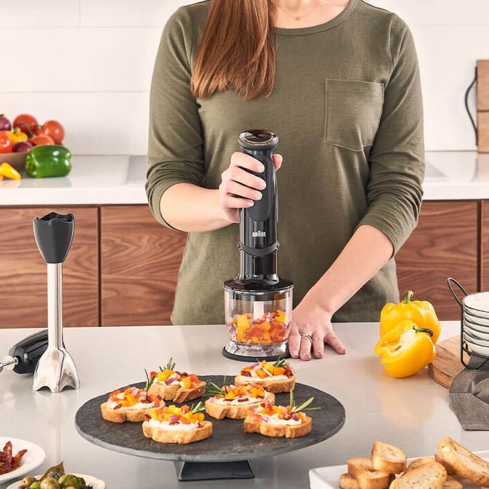 Best Buy: Braun Multiquick 5 Vario 21-Speed Hand Blender Black MQ5025