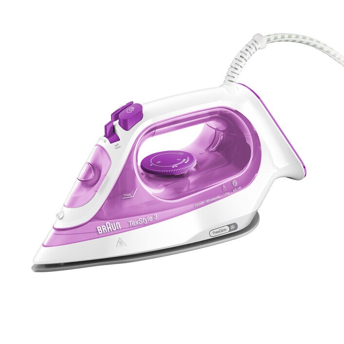 TexStyle 3 Steam Iron SI3030 Purple Main