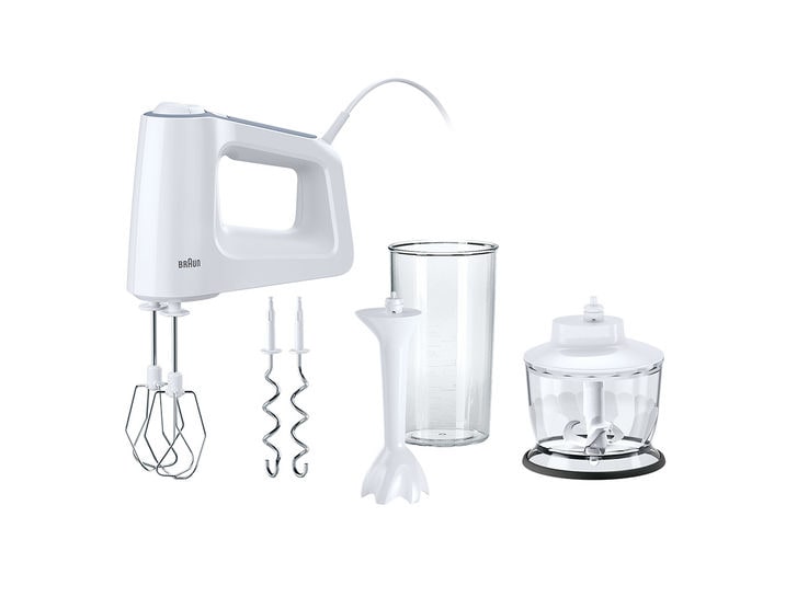 Braun Multimix 3 HM3135 WH Hand Mixer Blender Chopper, 220V (Not for  USA),White