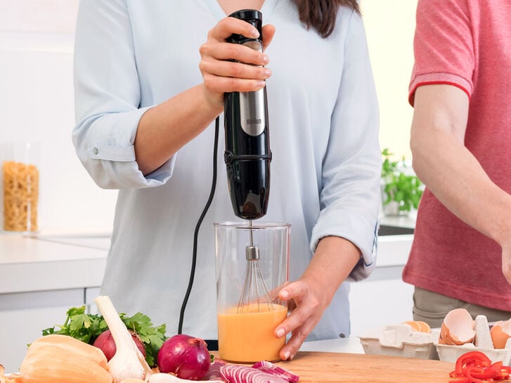 Best Buy: Braun Multiquick 7 Hand Blender Black/Silver MQ725