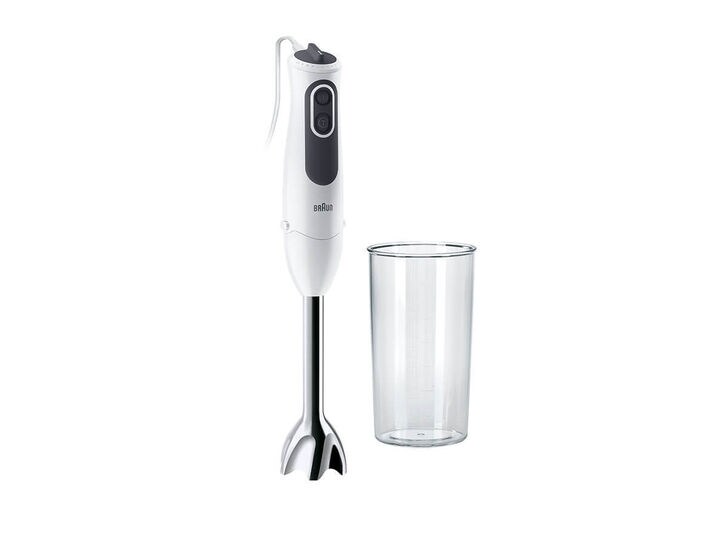 Braun Minipimer 3 Vario MQ3100 Smoothie +, 750 W, 600 milliliters, Acciaio  inossidabile, Marrone