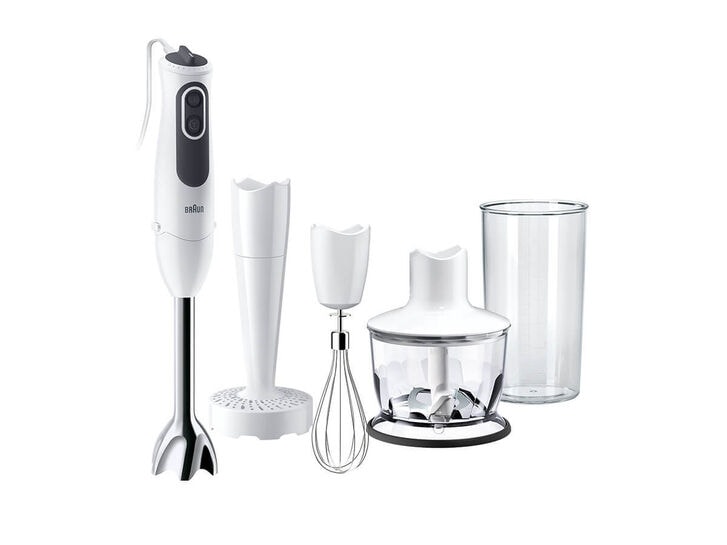 Braun MINIPIMER 3 Vario – Arm Blender MQ3135 Sauce White/Grey :  : Home & Kitchen