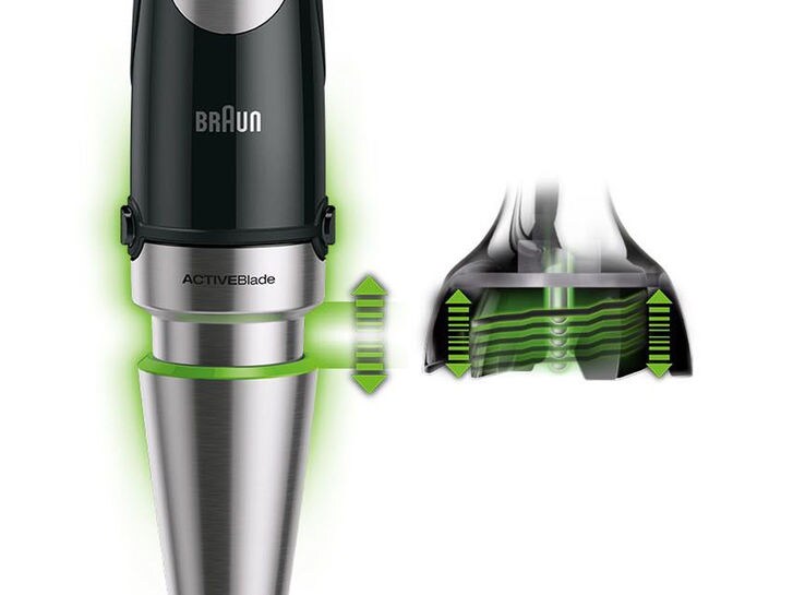 Braun MultiQuick 9 MQ 9147X Hand Blender Set, Premium Black