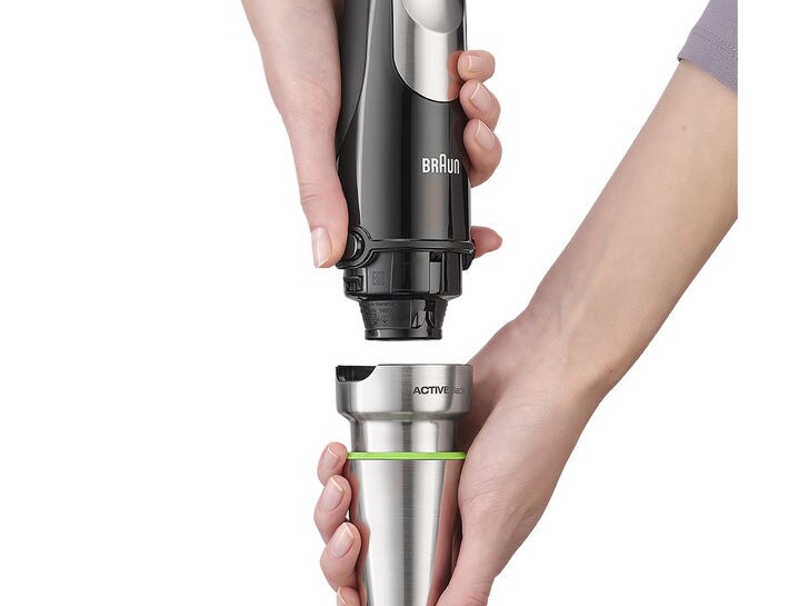 Best Buy: Braun MultiQuick 9 Immersion Hand Blender Intense Black/Brushed  Stainless Steel MQ9037