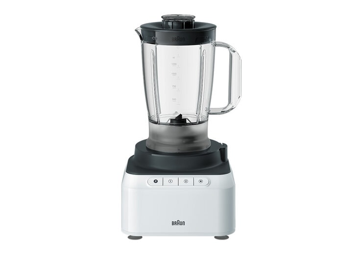 Braun Robot da Cucina PureEase FP 3131 con Frullatore da 1,2 L e Ciotola da  2,1 L, Facile da Usare, Veloce ed Intuitivo, Due Velocità più Pulse, Design  Compatto, EasyClick System, Bianco 