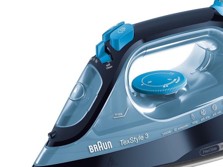 TexStyle 3 Steam Iron SI 3050 Blue Detail1