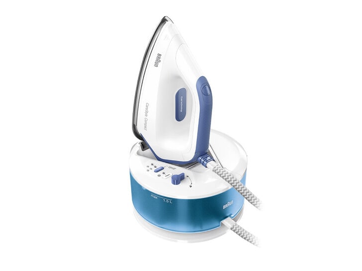 Compact steam store generator iron