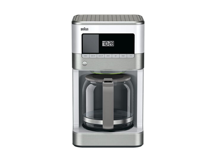 Braun BrewSense Drip Coffee Maker - 12 Cup - KF6050WH Front