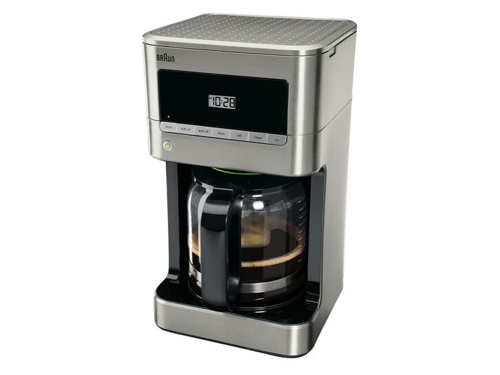 Braun - BrewSense 12-Cup Coffee Maker - Stainless Steel