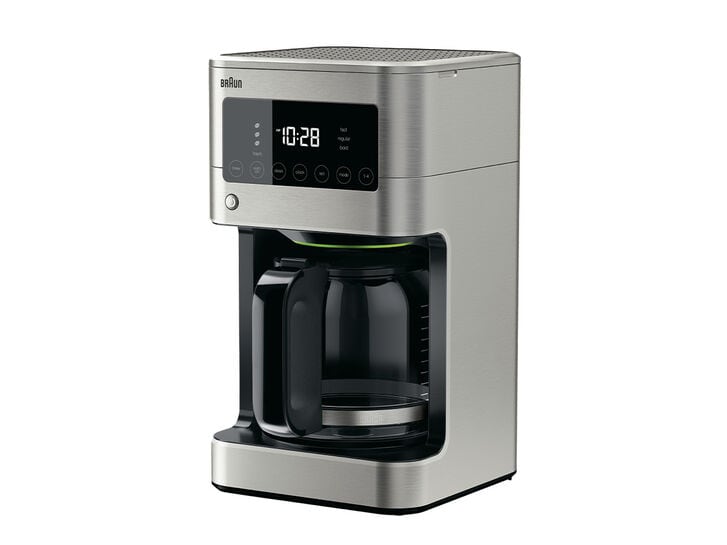 Braun BrewSense 12-Cup Drip Coffee Maker in Silver