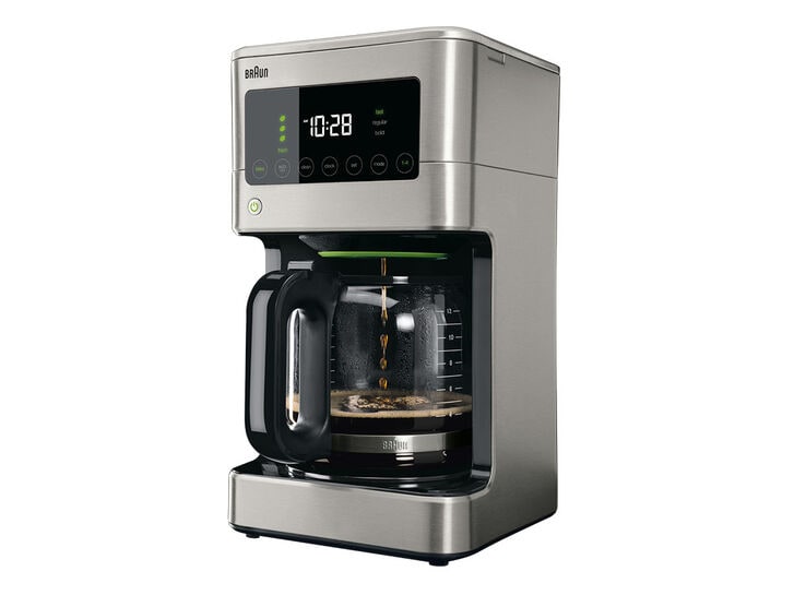 Braun KF7175 Brew Sense Stainless Steel 10-Cup Drip Coffee Maker