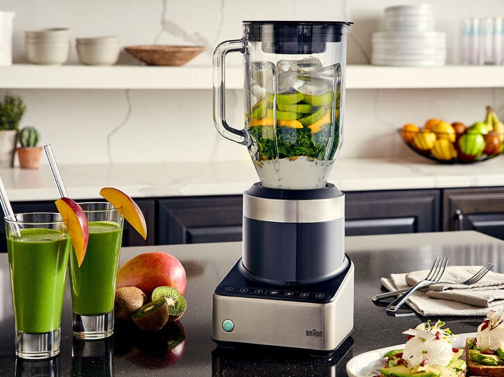 Braun PureMix Power Blender w/Glass Pitcher & Smoothie2Go Cup 