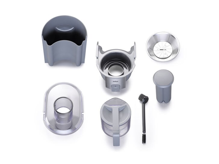 Bella Stainless Steel Grey 5 Speed Juicer