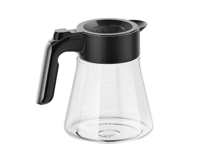 Braun Glass MultiServe Carafe -Black -10-Cup - BRSC008 Main