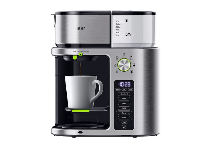 MultiServe Coffee Machine + Hot Water, SCA Certified, Stainless Steel - KF9170SI Detail4