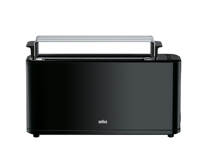 Braun HT3110BK Tostapane Nero, 1000 W, Plastica : : Casa e cucina