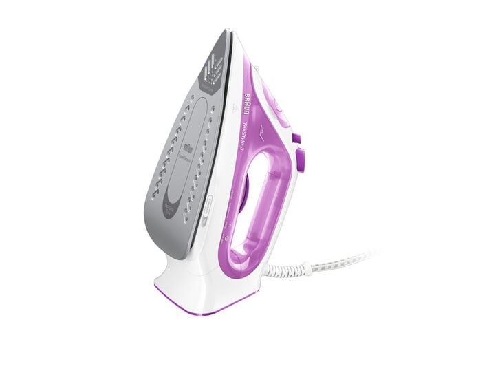 TexStyle 3 Steam Iron SI3030 Purple Left