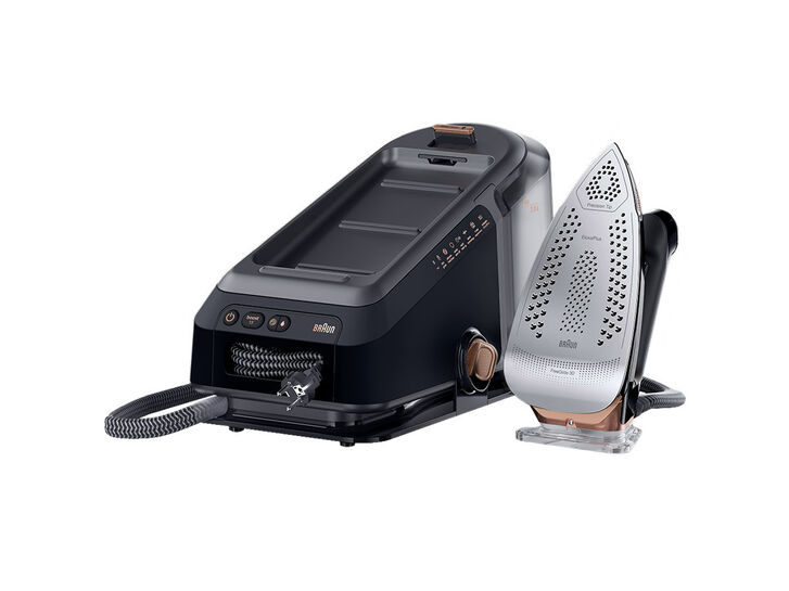 CareStyle 7 Pro Steam generator iron IS 7286 Black Braun