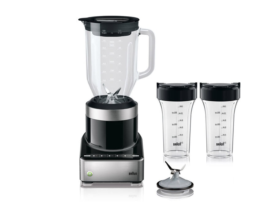 Uventet Karakter Syge person PureMix Smoothie2Go Blender + Cups - JB 7172 BK | Braun US