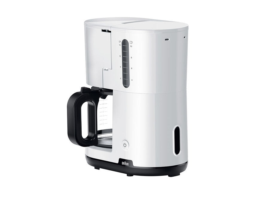 Handelsmerk plaag piramide Braun Breakfast1 Koffiezetapparaat KF 1100 Wit