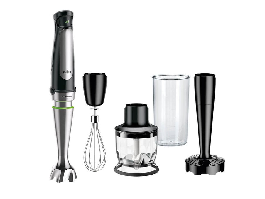 MultiQuick Immersion Blender (1.5-Cup Food Processor, Beaker, Masher) - MQ7027 | Braun US