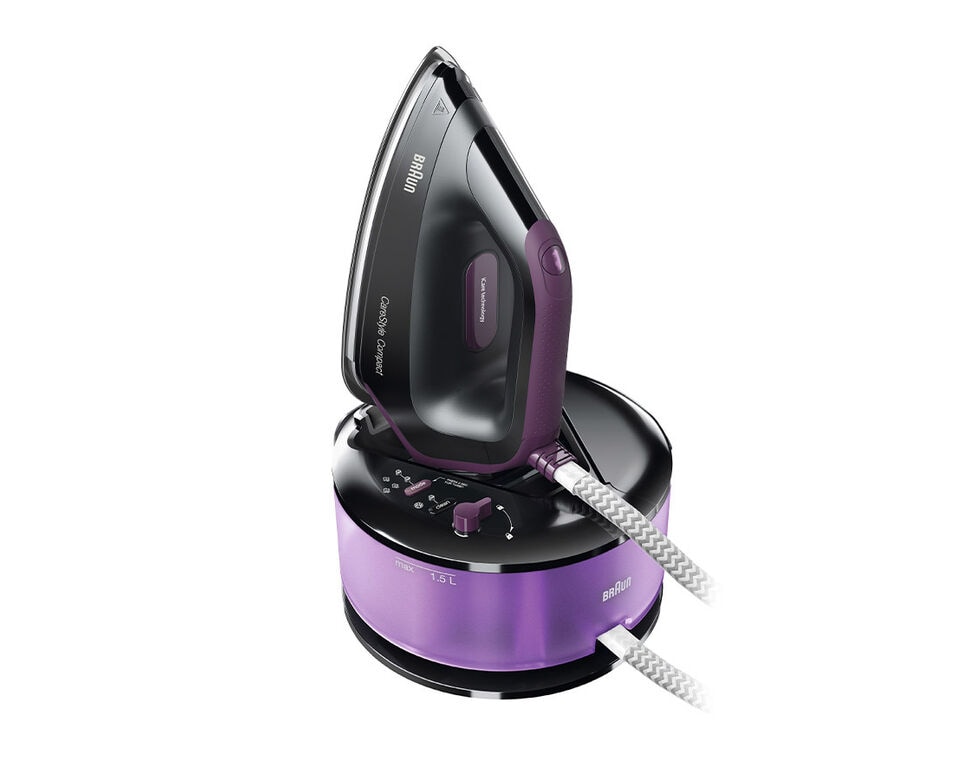 Centro de planchado CareStyle Compact IS 2144 Negro/Lila