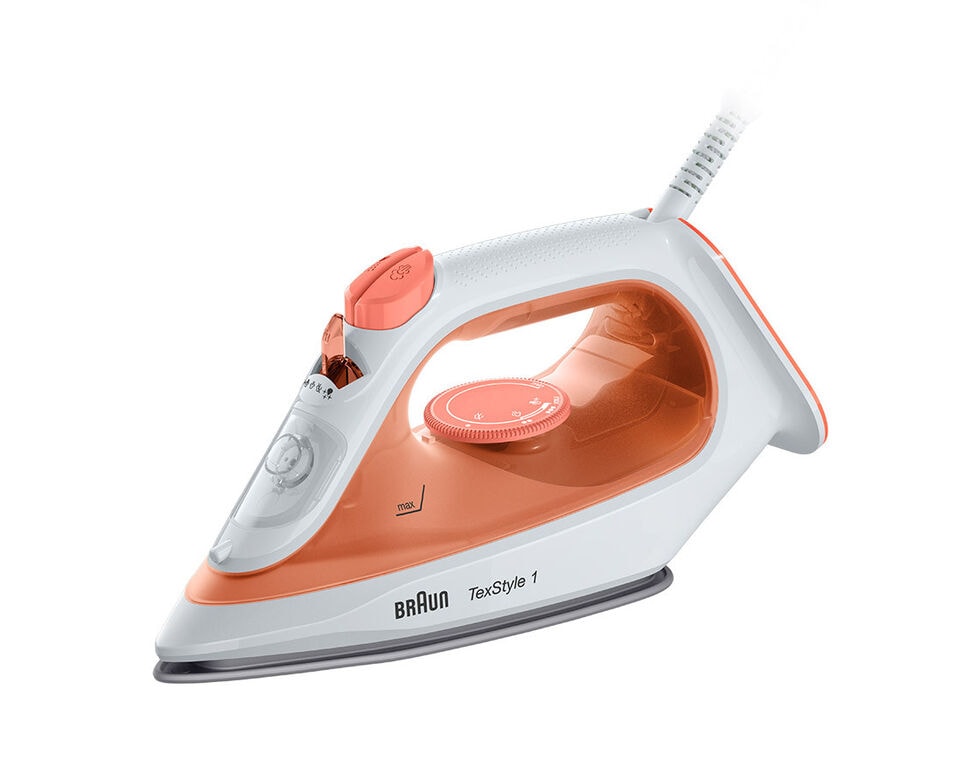 Plancha de vapor TexStyle 1 SI1009 Naranja / blanco