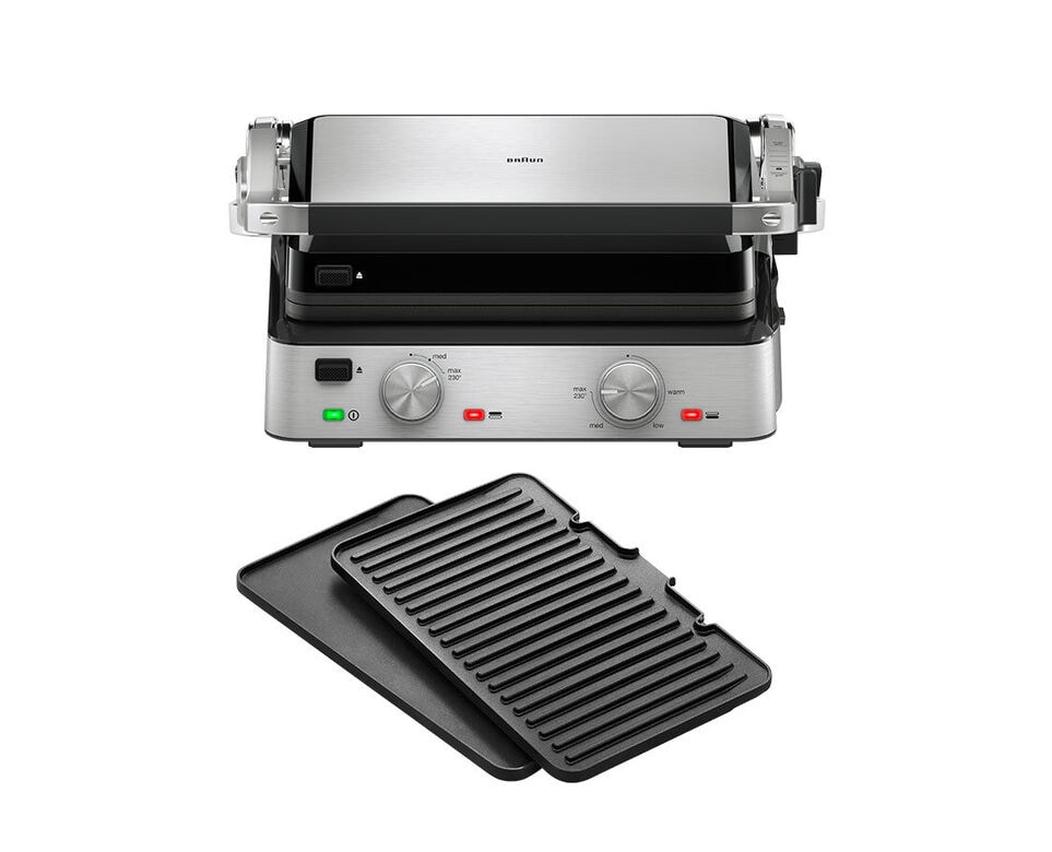 El MultiGrill 7CG 7020 Negro/Acero inoxidable