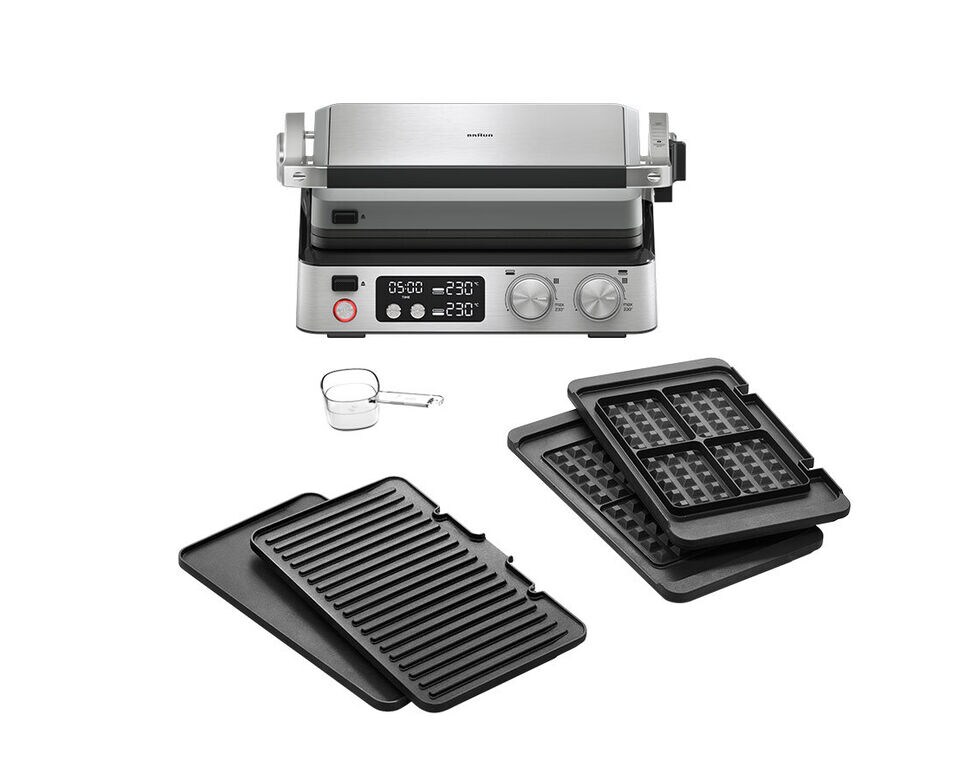 El MultiGrill 7CG 7044 Acero inoxidable