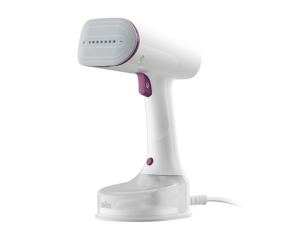 Plancha vertical para prendas QuickStyle5 GS 5011 blanco/púrpura