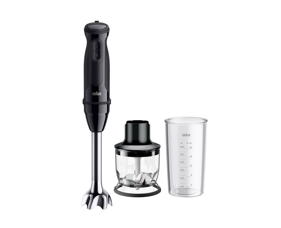 Batidora de mano Minipimer3 MQ30201M Negra
